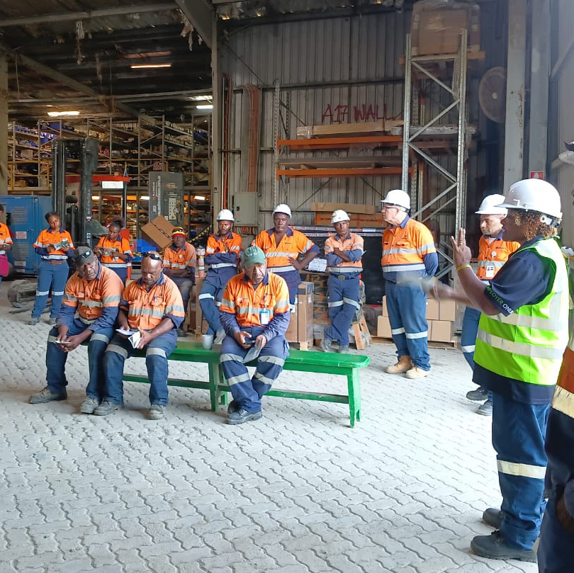 Product awareness presentations and member support services delivered during workplace engagement sessions, with strong participation from staff.