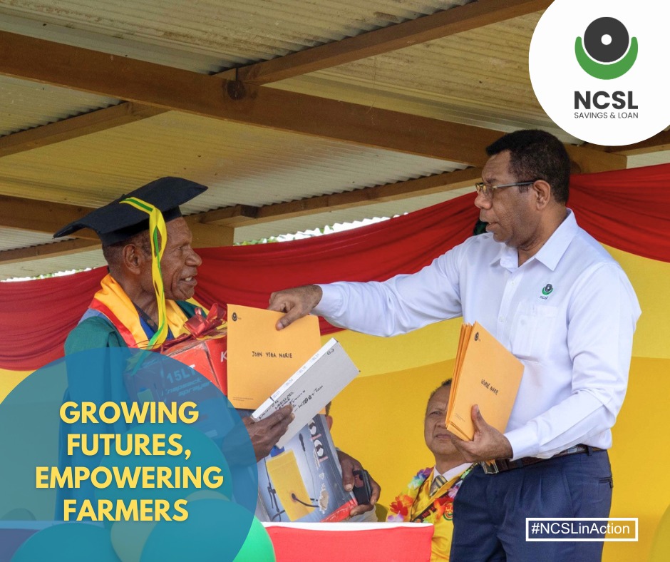 We were proud to stand alongside 259 graduates from the Trukai Smart Farmer Program. Our involvement focused on building financial literacy within the local farming community to support better understanding of money and savings.