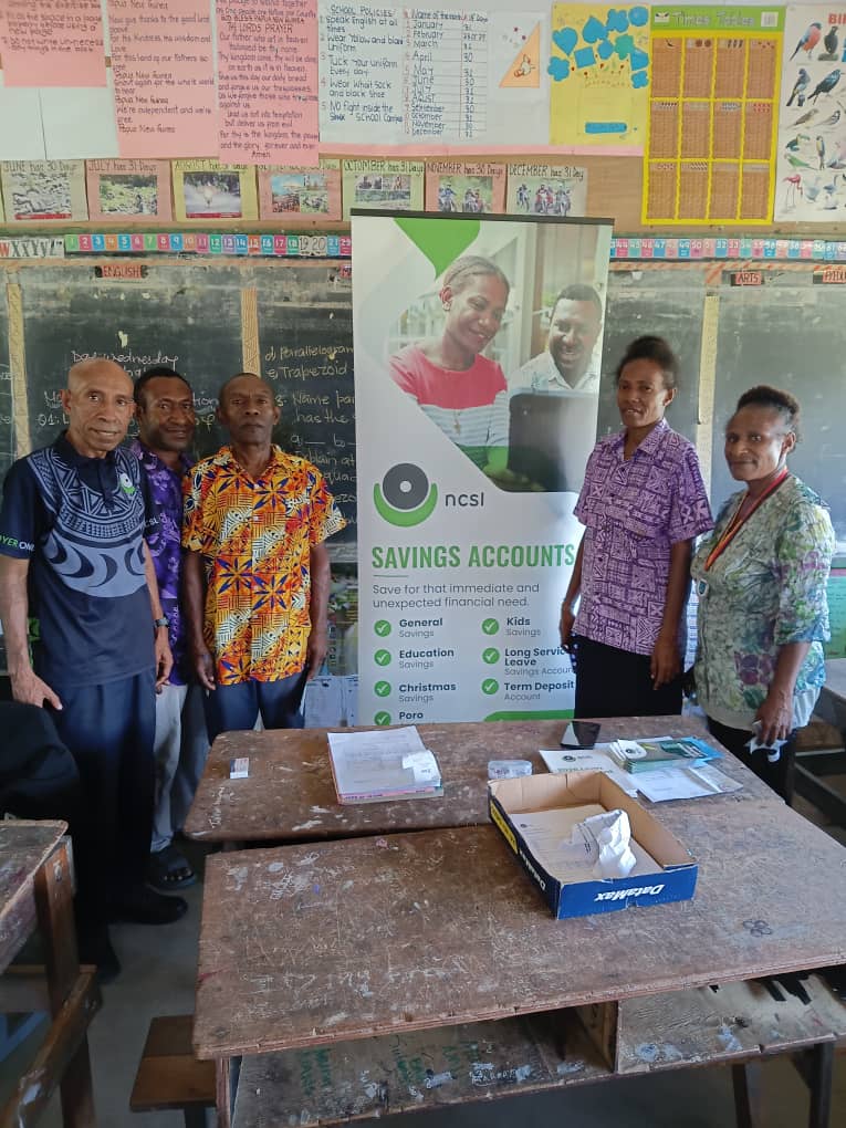 Our Lae Branch team recently visited Lae Haikoast Primary School to register teachers as NCSL members.
